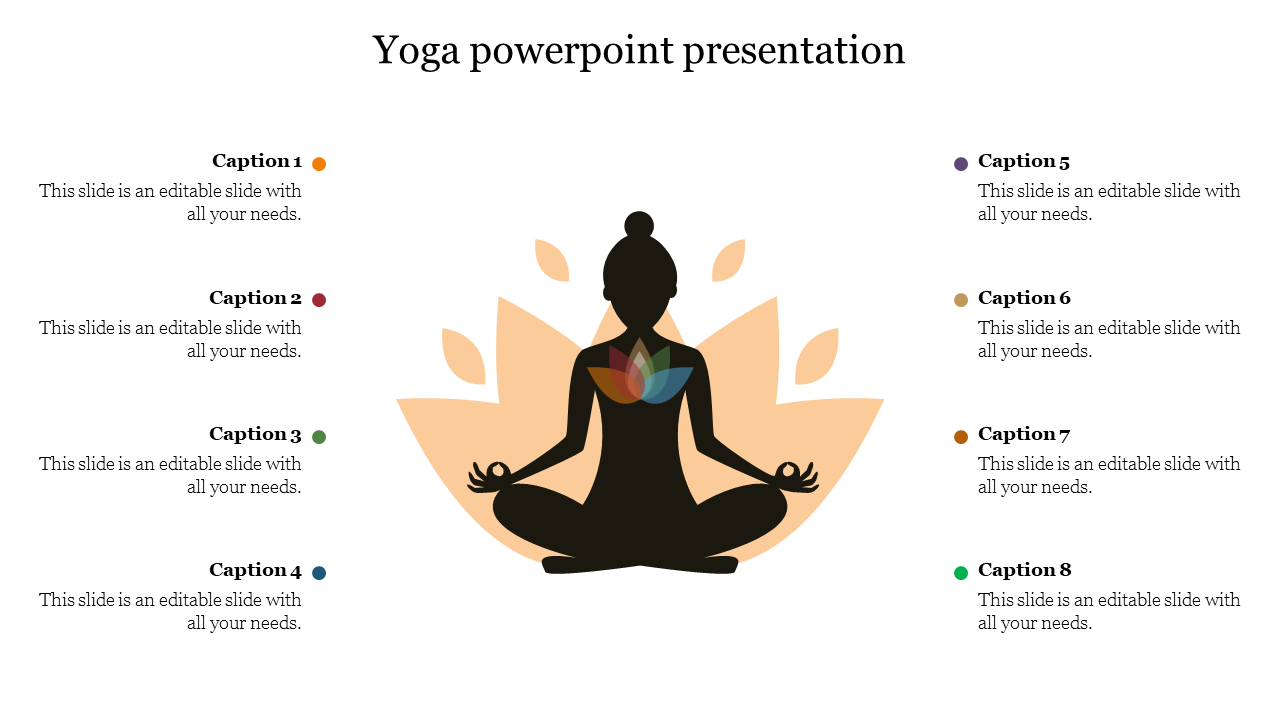 Stunning Yoga PowerPoint Presentation PPT Template